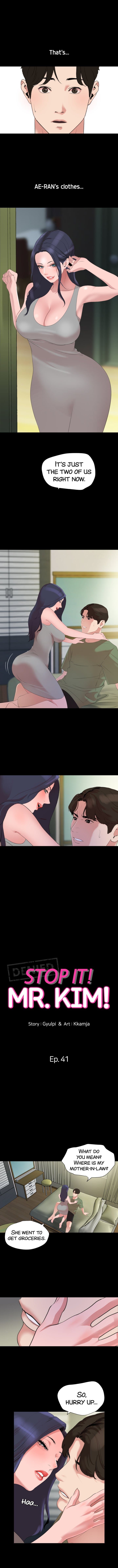 Stop it! Mr. KIM! - Chapter 41 - Page 1