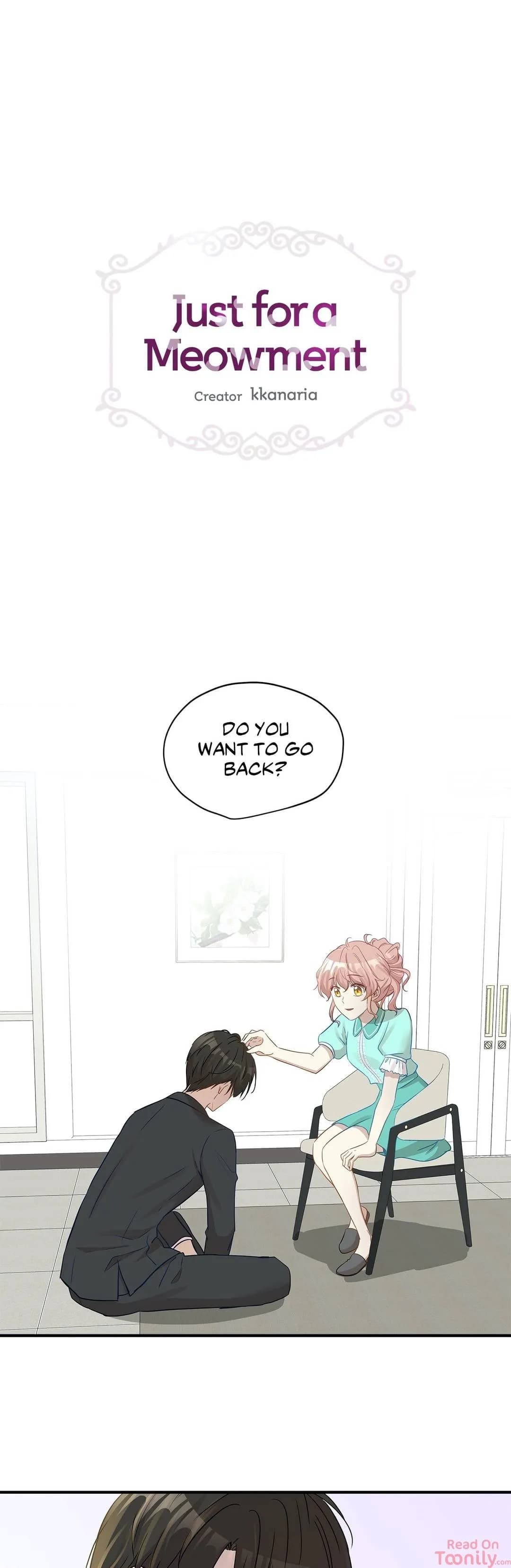 Just for a Meowment - Chapter 20 - Page 1