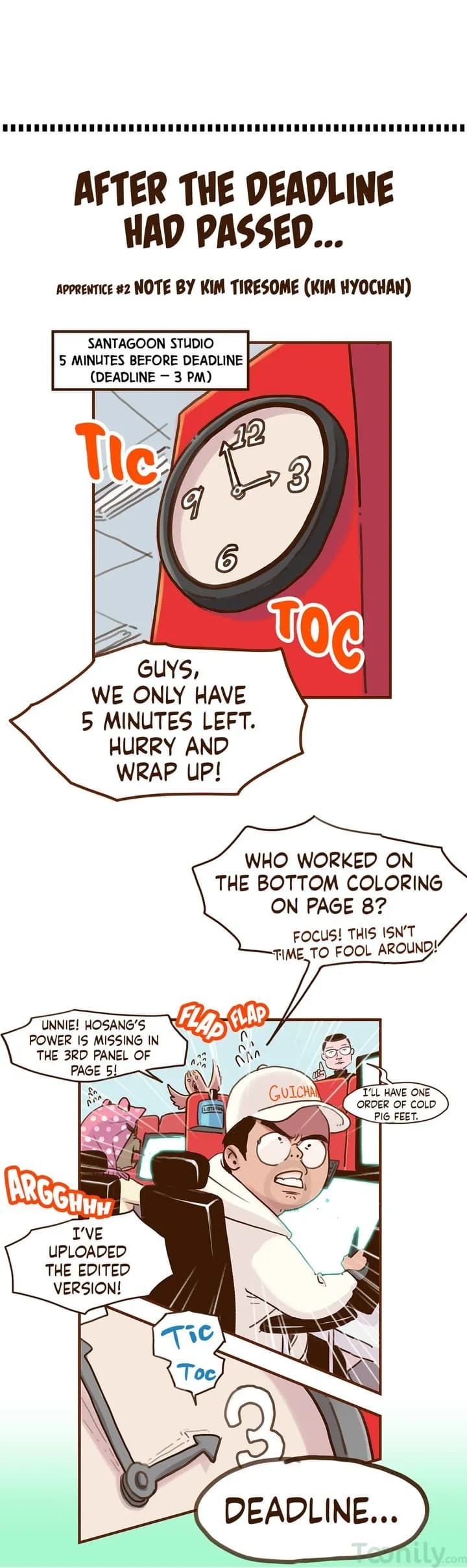Sweet Guy - Chapter Creator's Note - Page 11