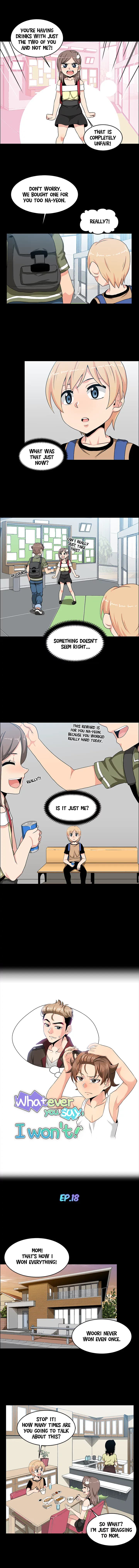 Whatever you say, I won’t! - Chapter 18 - Page 2
